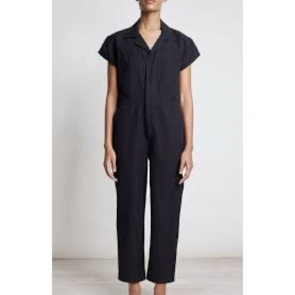 Apiece Apart Azore Cotton Linen Jumpsuit 4